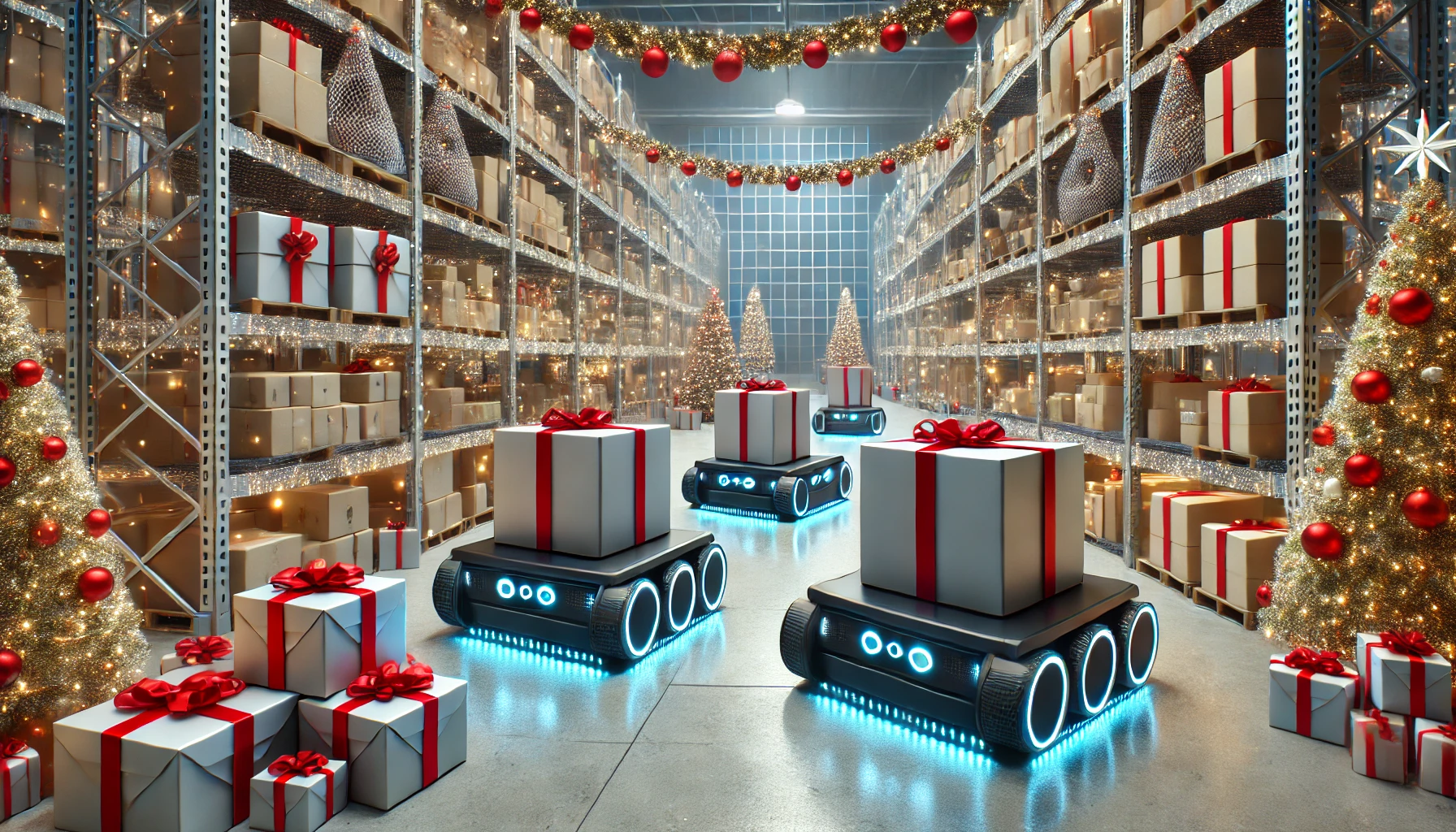 How Mobile Robots Make the Christmas Miracle in Warehouses Possible